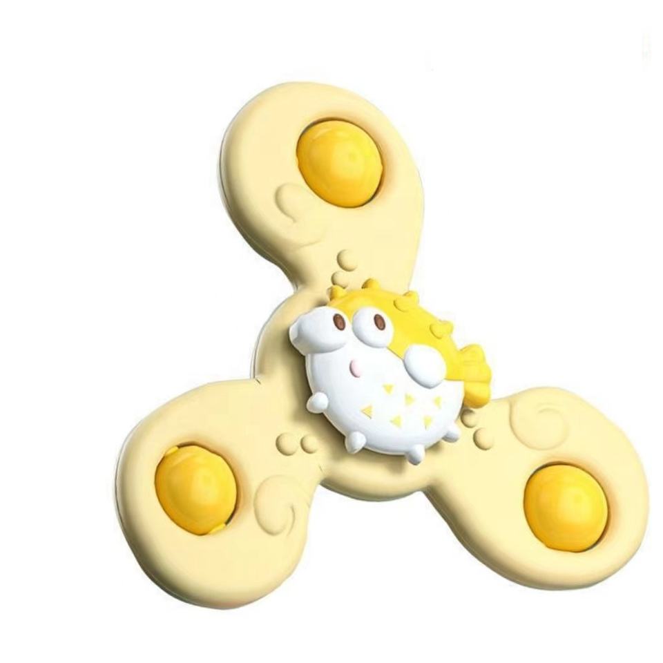 3pcs Sea Animals Baby Spinner Toys with Suction Cups - babies rattle toys, spinning toys for babies, toys for infants, spinner toys for babies, window toys, baby spinner toy, spinners for babies, suction cup toys for toddlers, spinner toys for toddlers