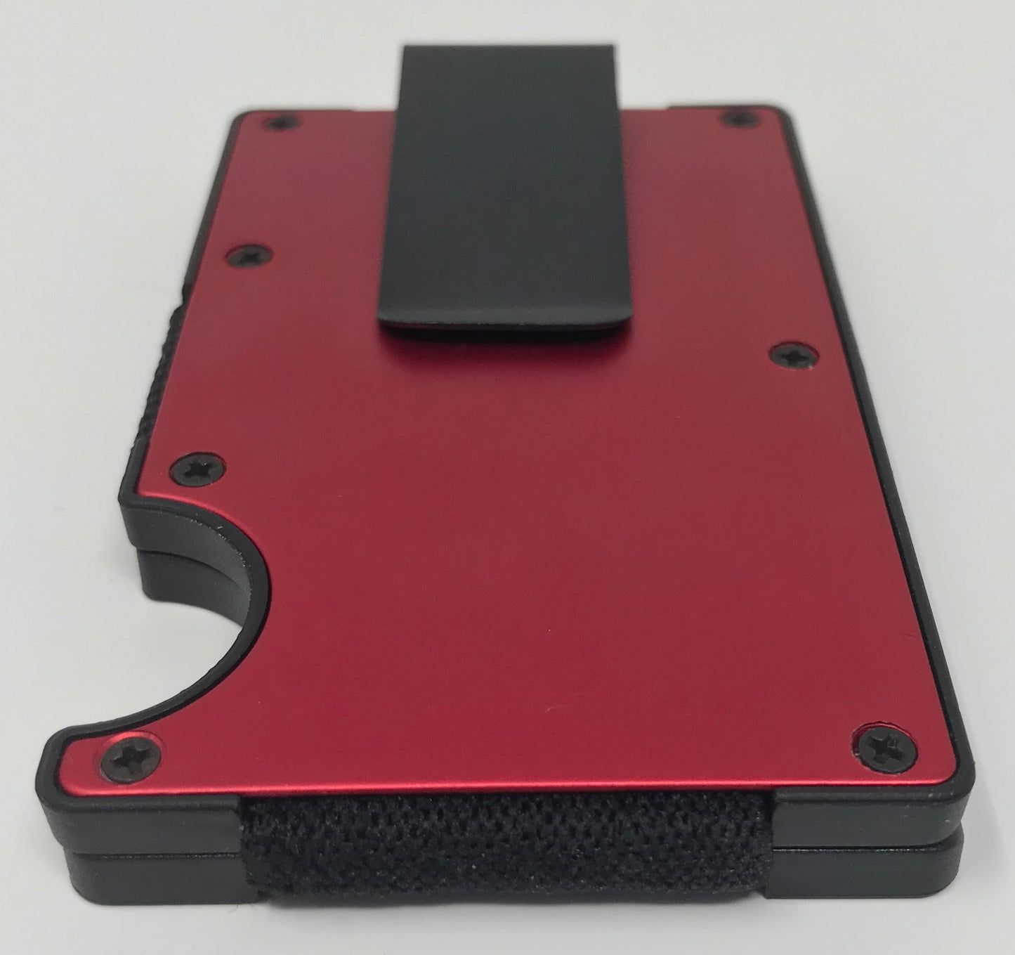 Customizable Aluminum Slim Wallet for Men with Money Clip - Laser Engraved(It holds the weight of responsibility, A symbol of trust, and reliability.)
