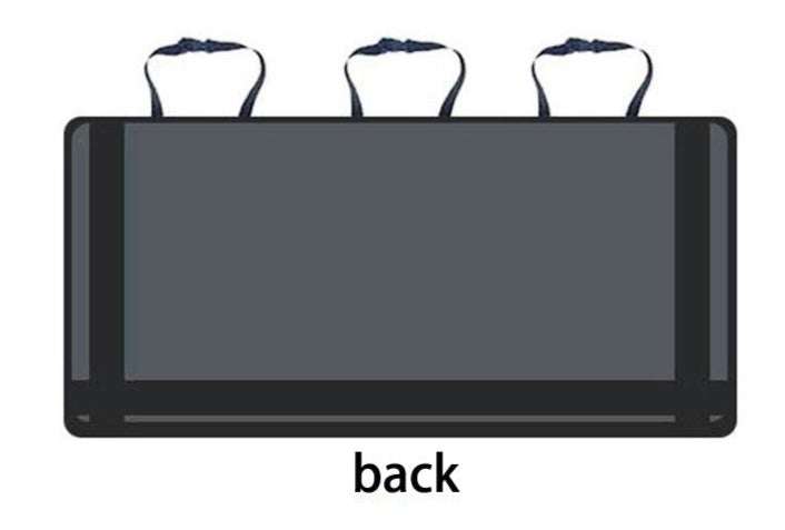 Rear Car Seat Storage & Car Organizer - car travel accessories for long trips, car accessories for kids, car organizer for baby stuff, car storage organizer, work truck organizer, baby car organizer, car toy organizer, car file organizer