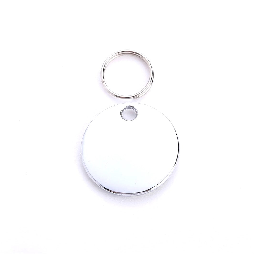 Personalized Dog/Cat Cute Paw Pet ID Tag with Unique Laser Engraving Name and Phone Number for Pet Collar or Key Chain