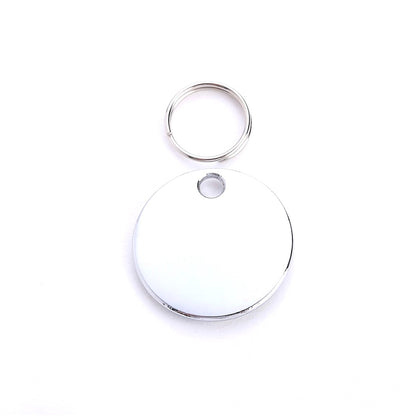 Personalized Dog/Cat Cute Paw Pet ID Tag with Unique Laser Engraving Name and Phone Number for Pet Collar or Key Chain